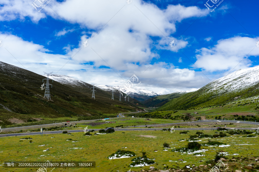 稻城亚丁雪山风光