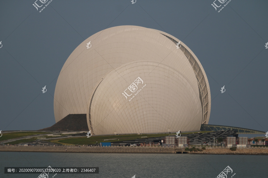 珠海情侣路珠海日月贝风光景色