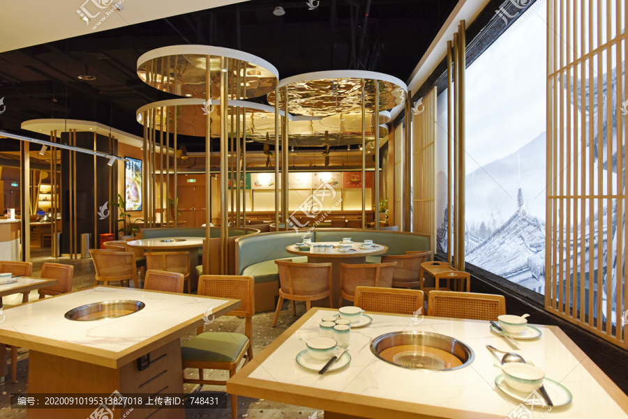 海鲜火锅店餐厅设计