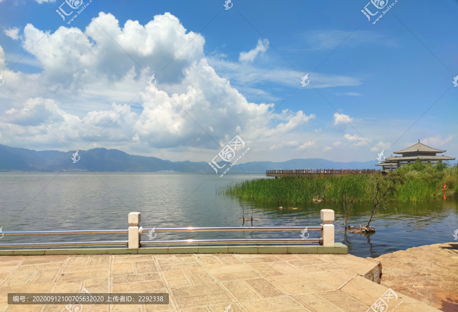 湖水风景照片