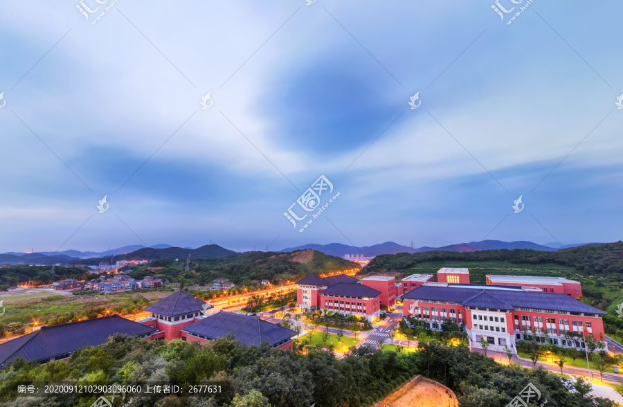 浙江大学舟山校区校园风景建筑