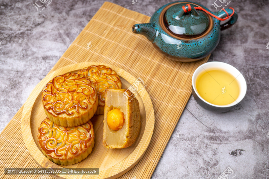 传统节日中秋节月饼