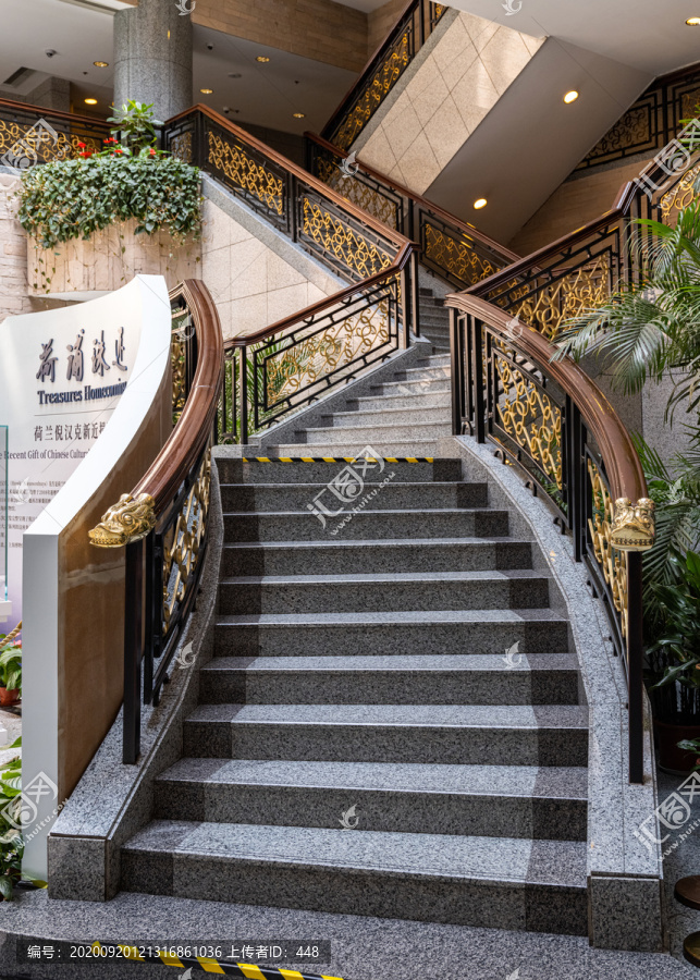 上海博物馆楼梯