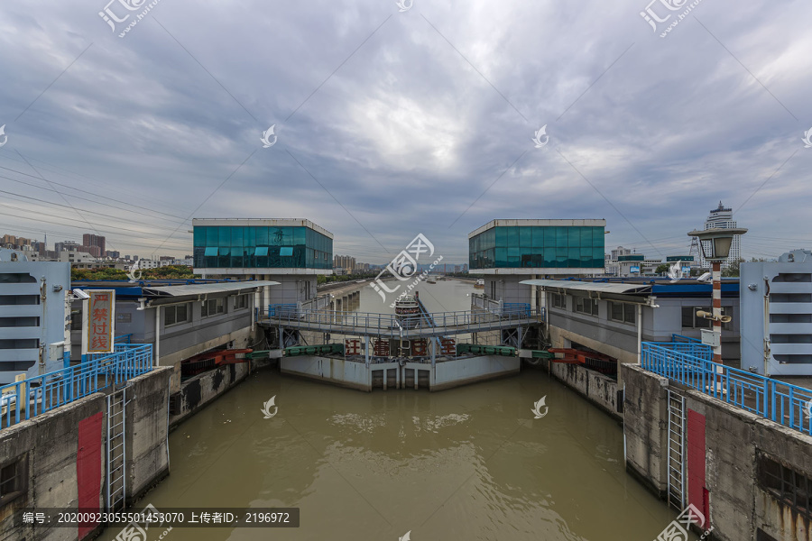 葛洲坝3号船闸全景