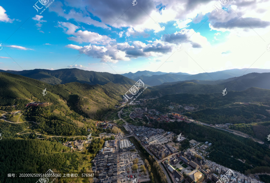 五台山全景