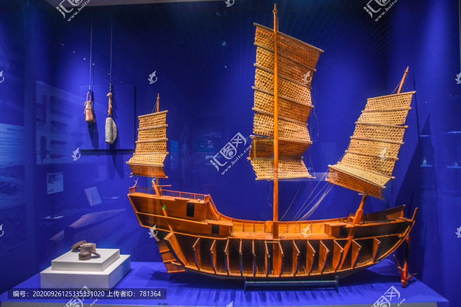 古代商船剖面图