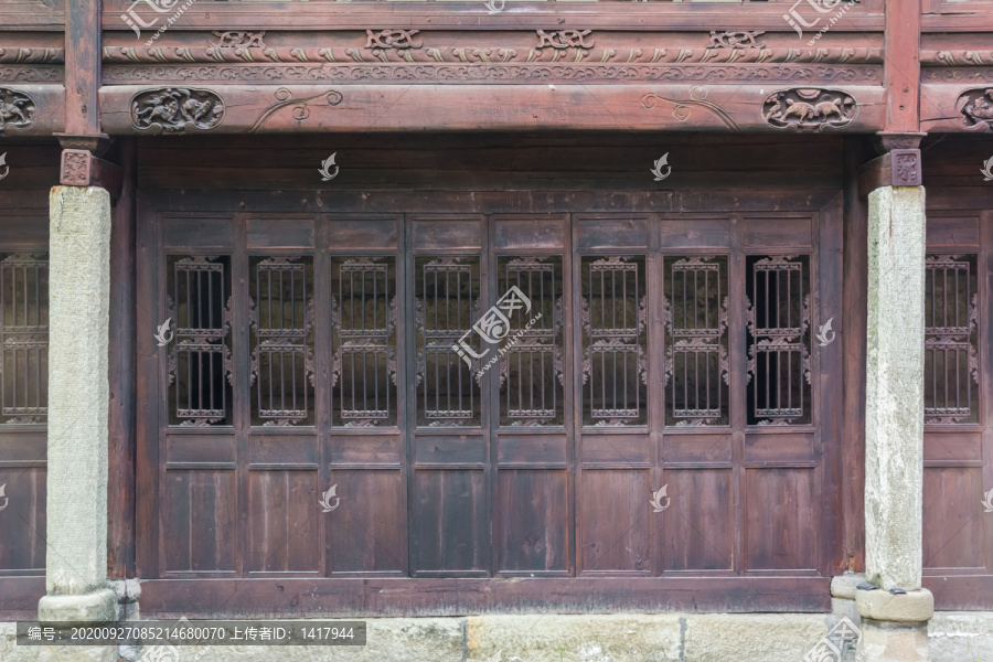 古代传统木门窗