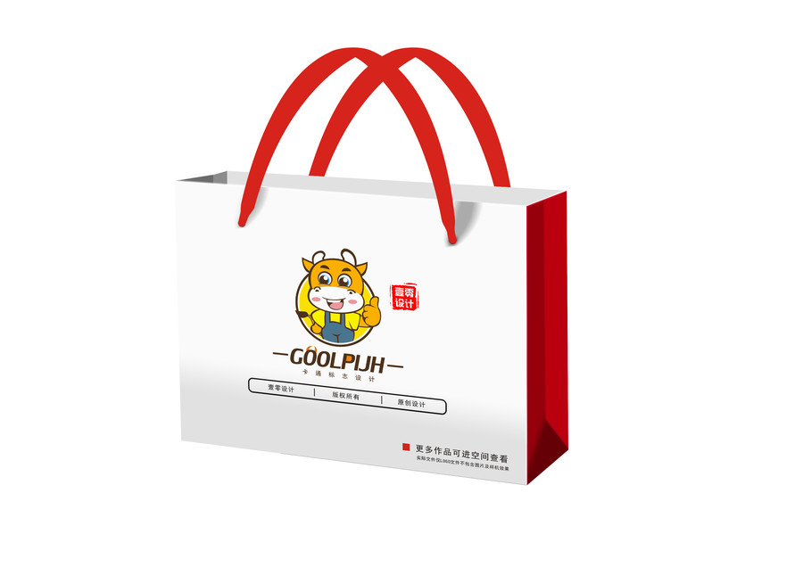 卡通牛logo
