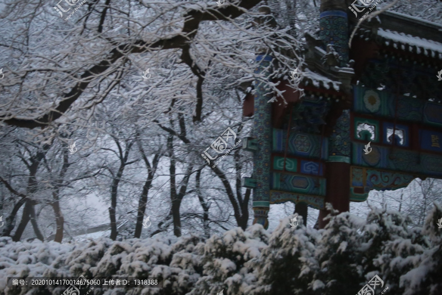 国子监雪景