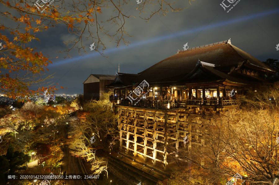 上海城市夜景智能城市素材