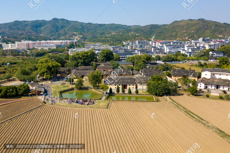 瑞金苏区红井景区航拍