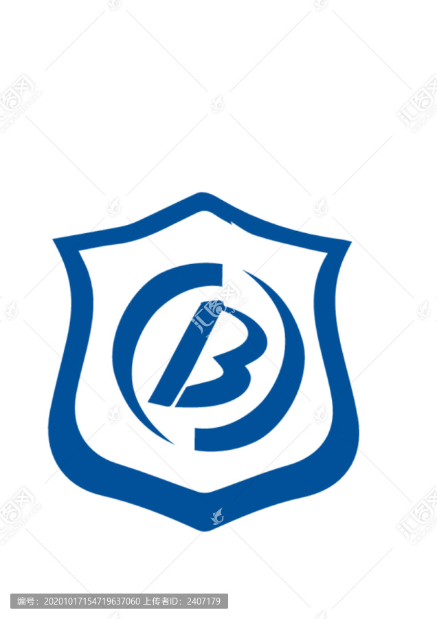 B字母企业logo