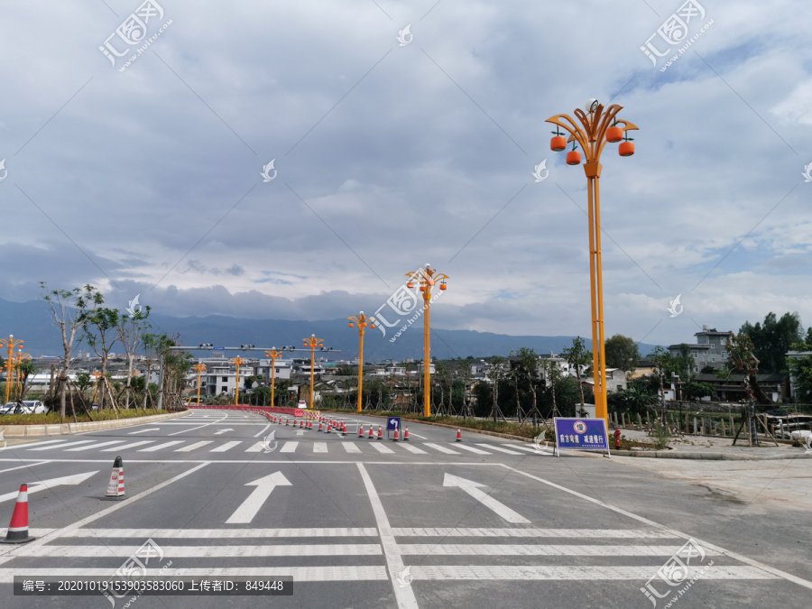 城市交通道路绿化亮化景观工程