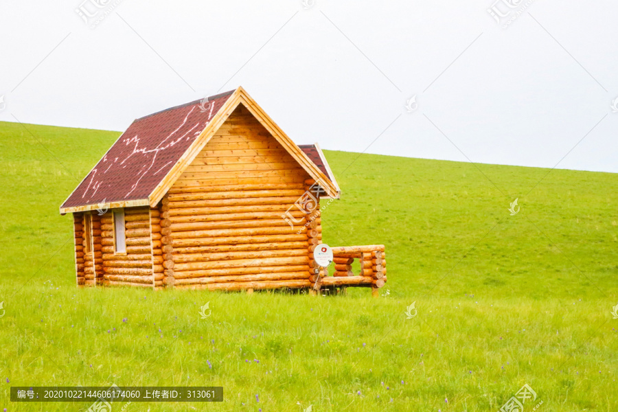 草原小木屋