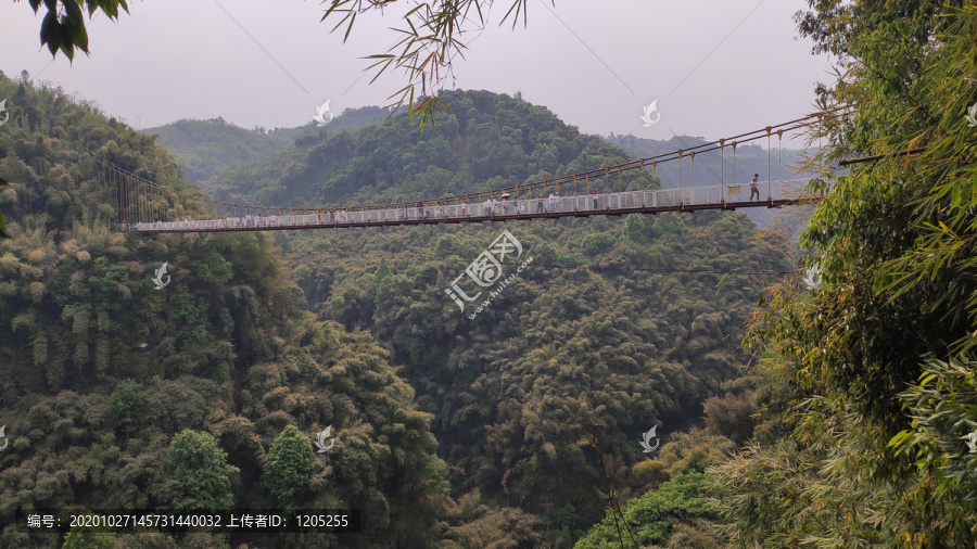 川西竹海吊桥