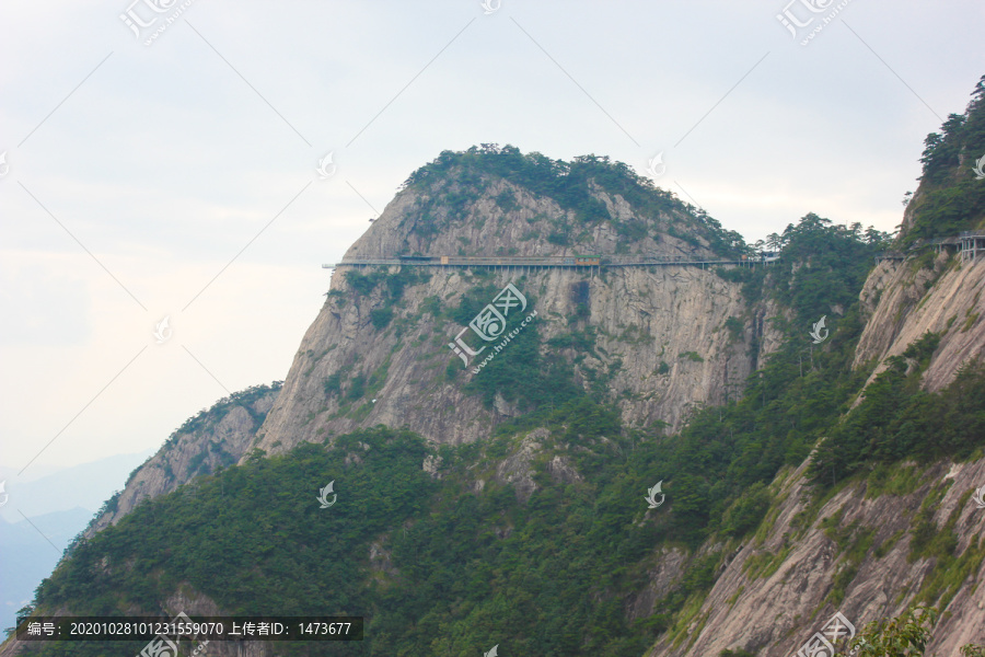 明堂山栈道