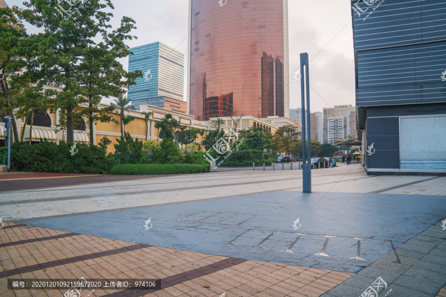 澳门现代建筑和街景和城市街景