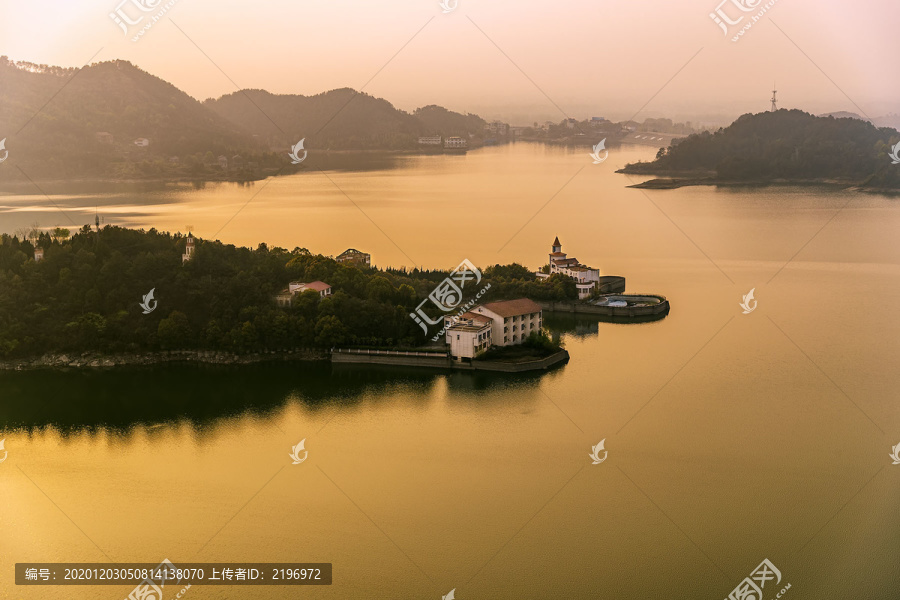 道观河水库风光