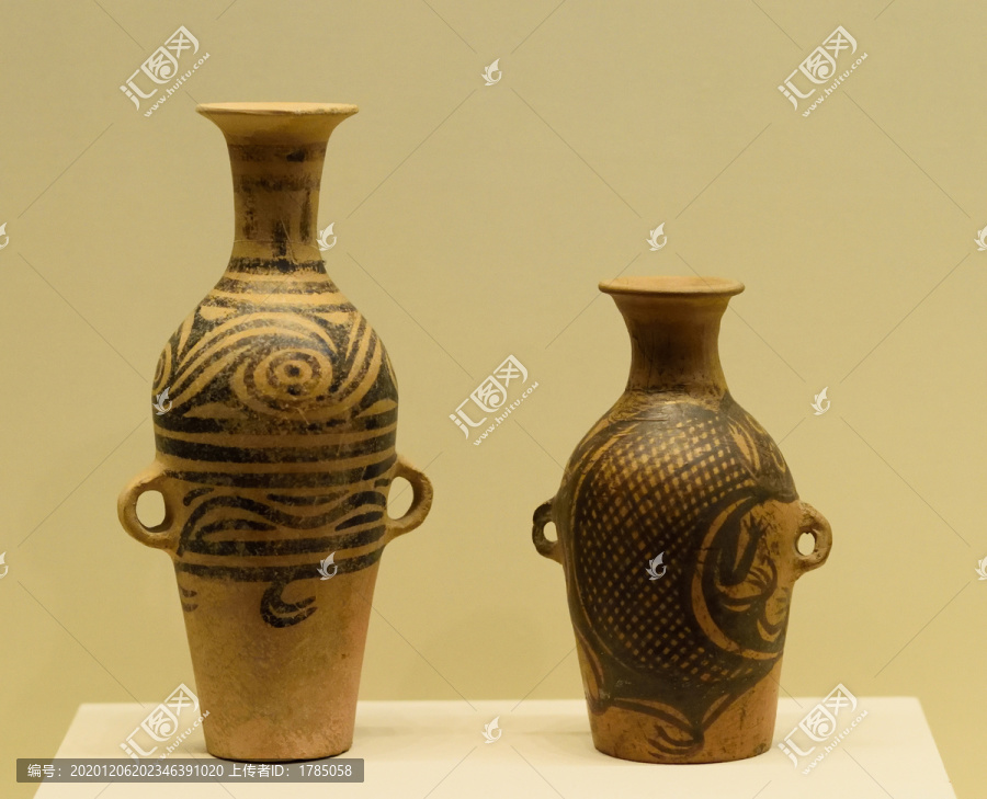 仰韶文化彩陶瓶