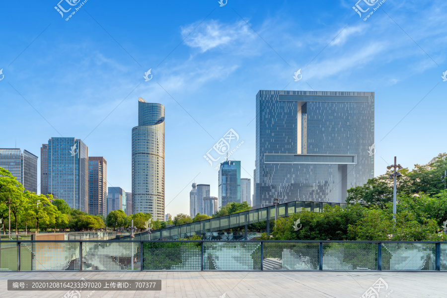 杭州现代城市景观