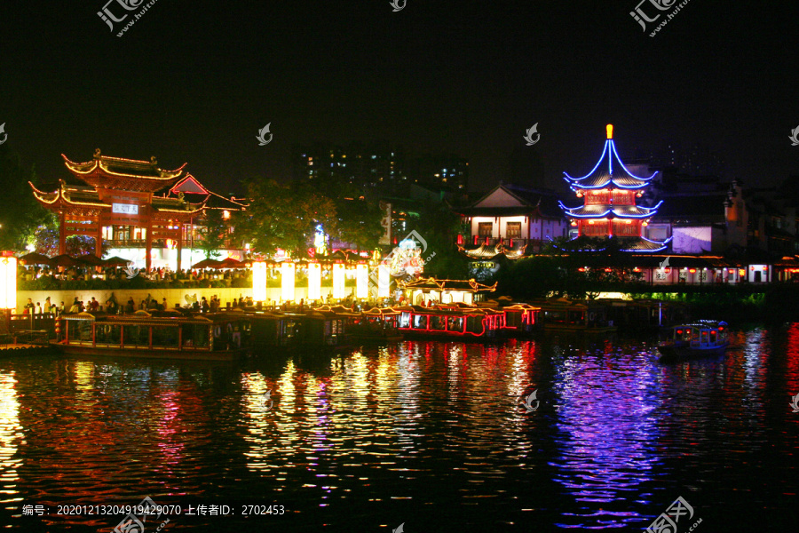 秦淮河夜景