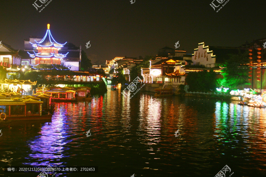 秦淮河夜景