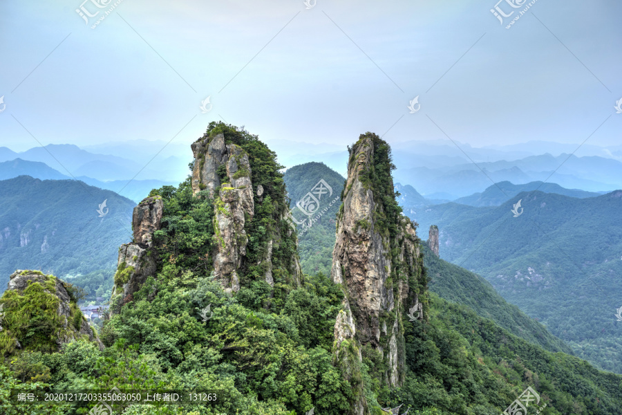 浙江浦江仙华山