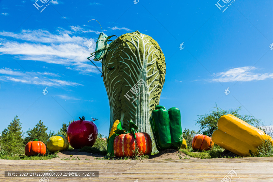 蔬菜雕塑