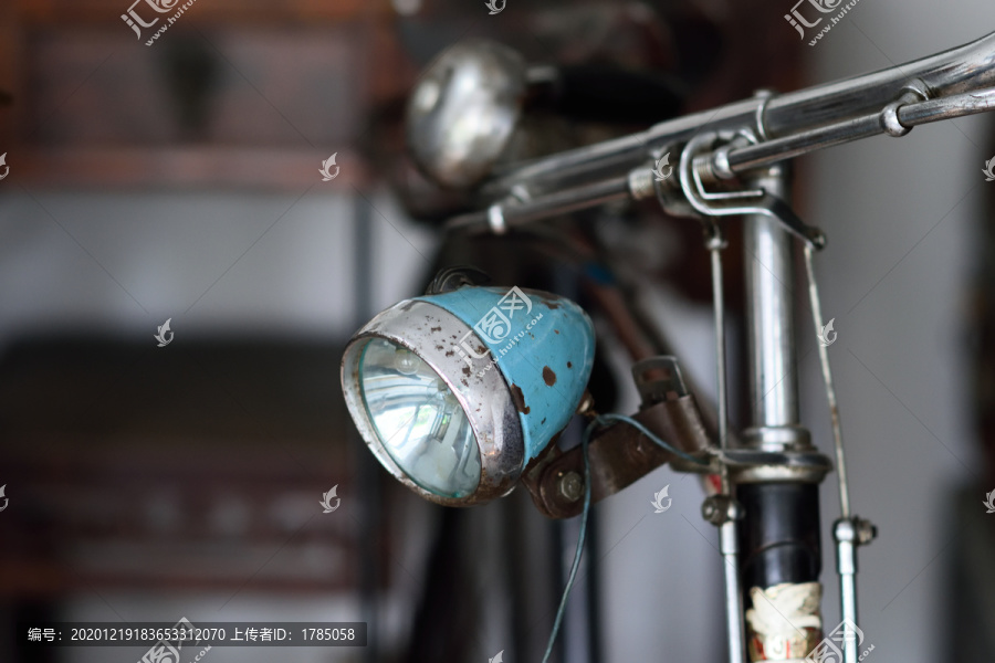 老自行车灯