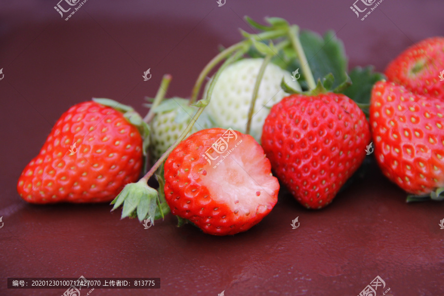 草莓鲜图