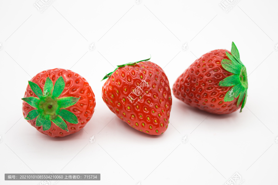 可口的草莓