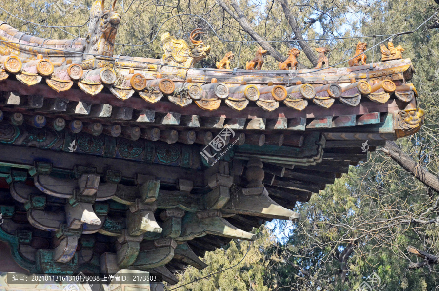 北京孔庙脊兽