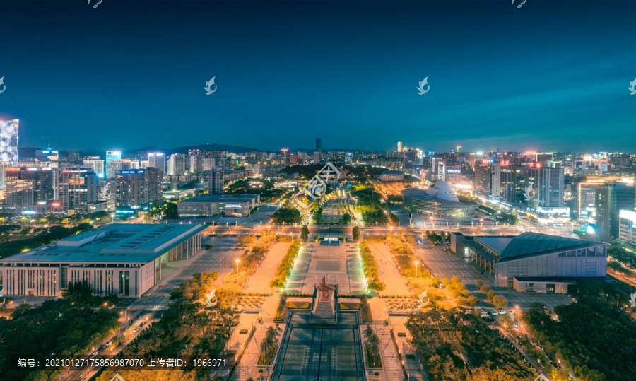 东莞中心广场夜景