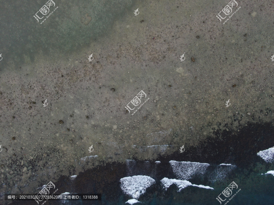 航拍三亚湾海景