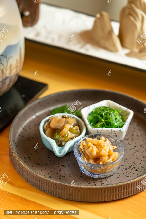 日式小菜三拼