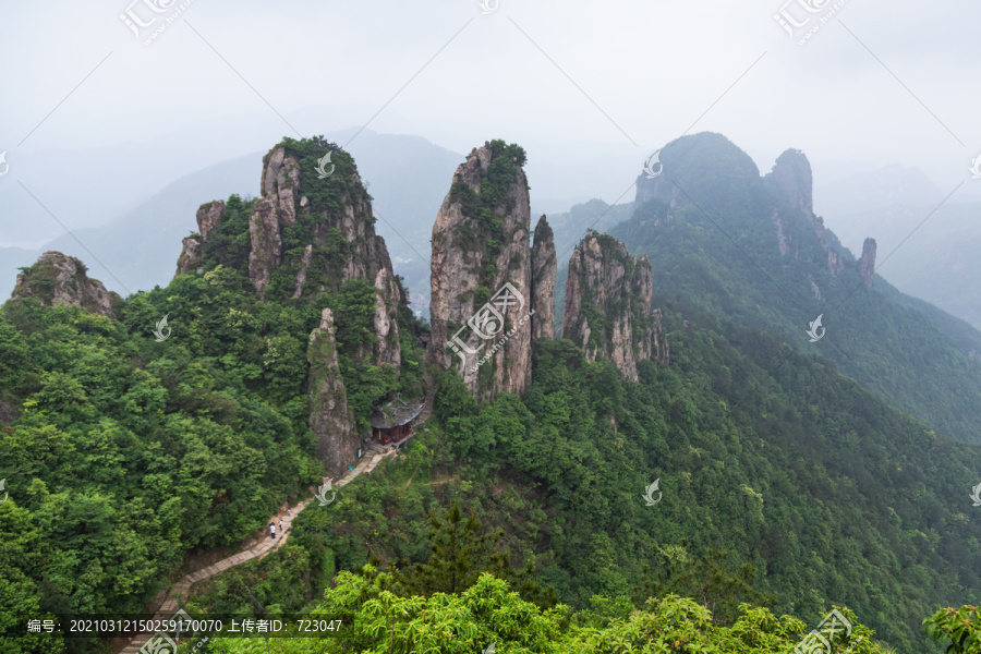 浦江仙华山