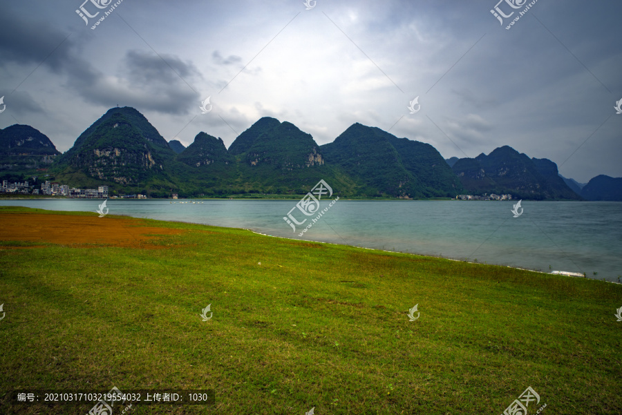 山水风景背景