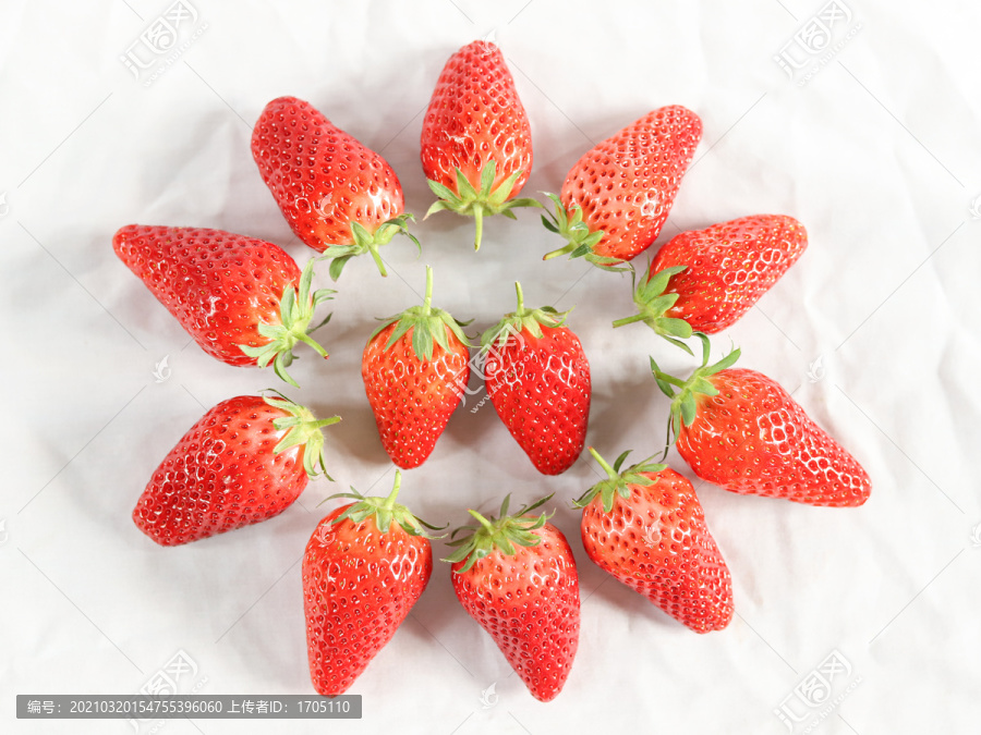 草莓棚拍高清