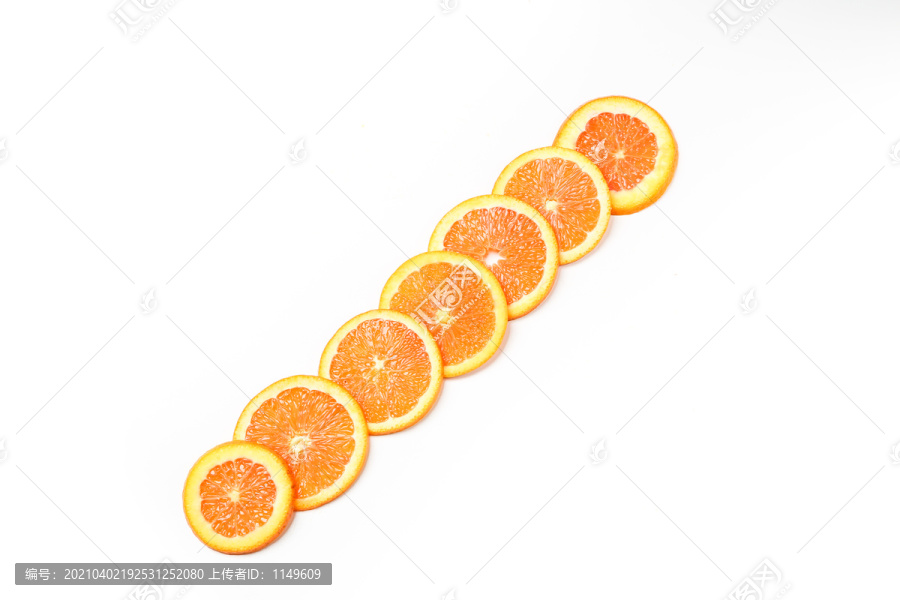 创意橙片