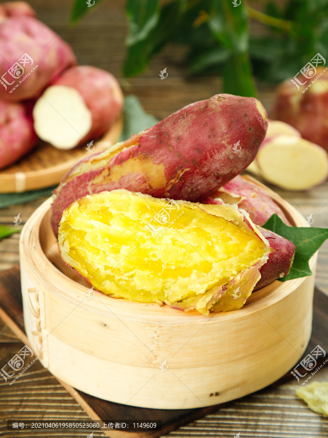 山东黄心板栗薯