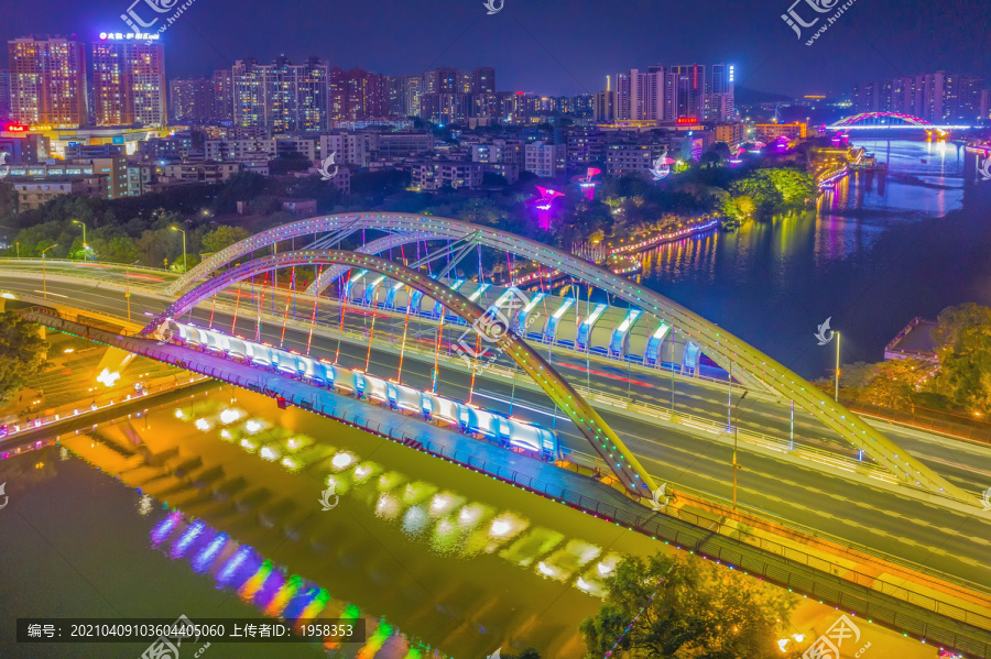 中山市夜色江景