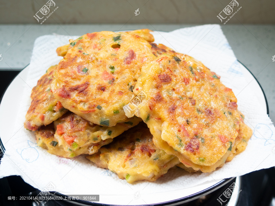 家庭美食制作之土豆泥早餐饼