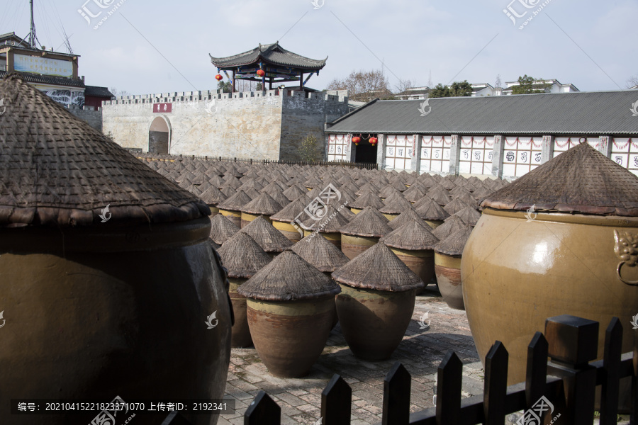 四川省郫县豆瓣博物馆点酱台