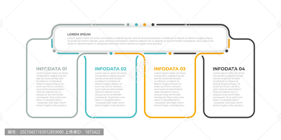 信息信息图表创意设计模板