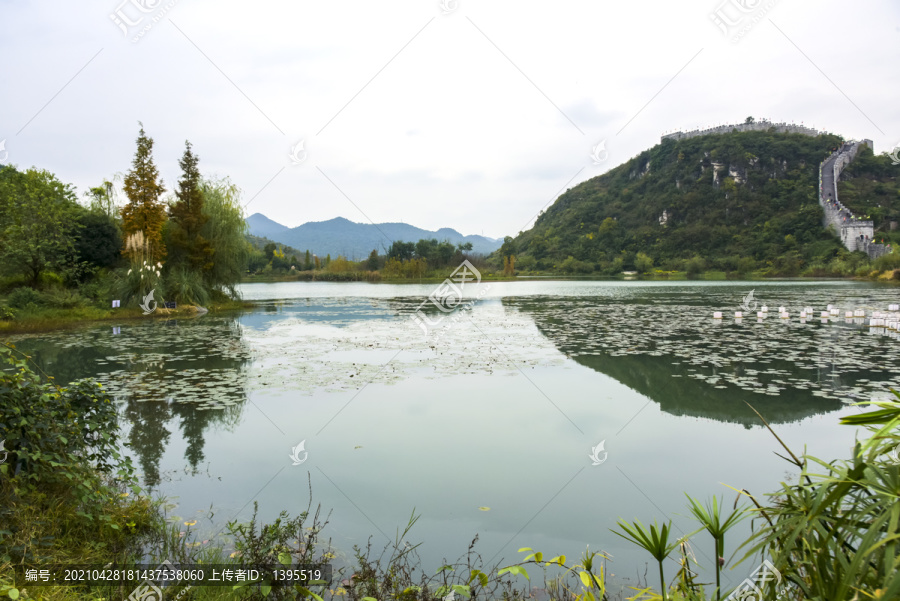 贵州青岩古镇定广湖