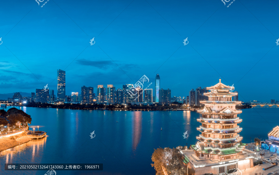 惠州合江楼夜景