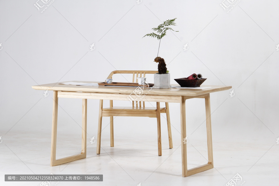 白蜡木原生桌