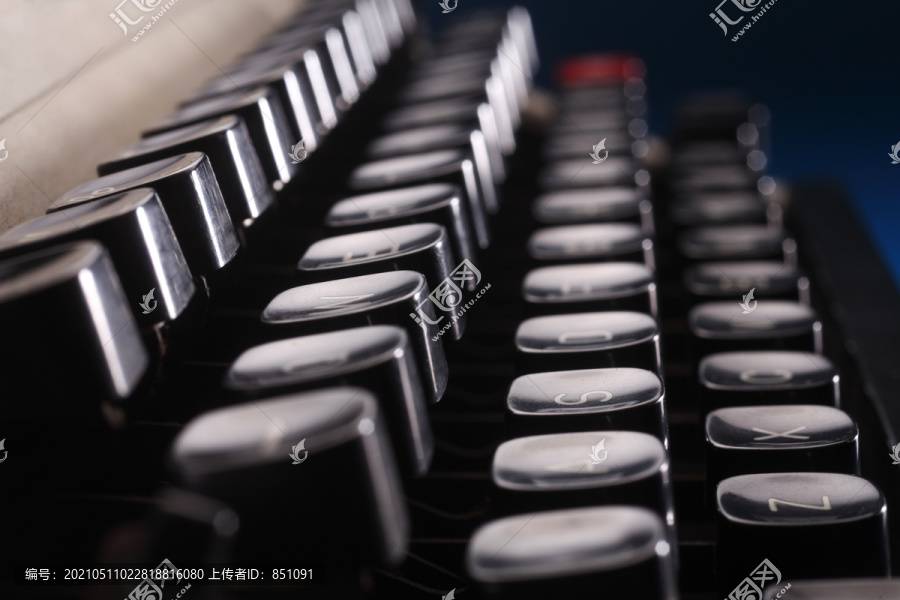 复古打字机，对焦键（选择性对焦）