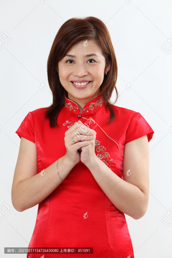 中国传统服饰女子