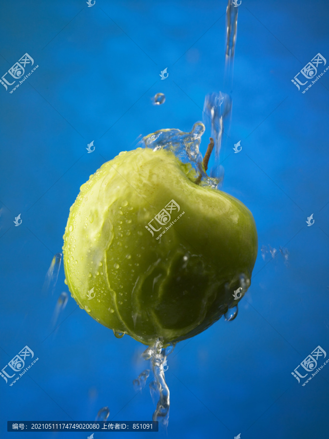 水浇青苹果